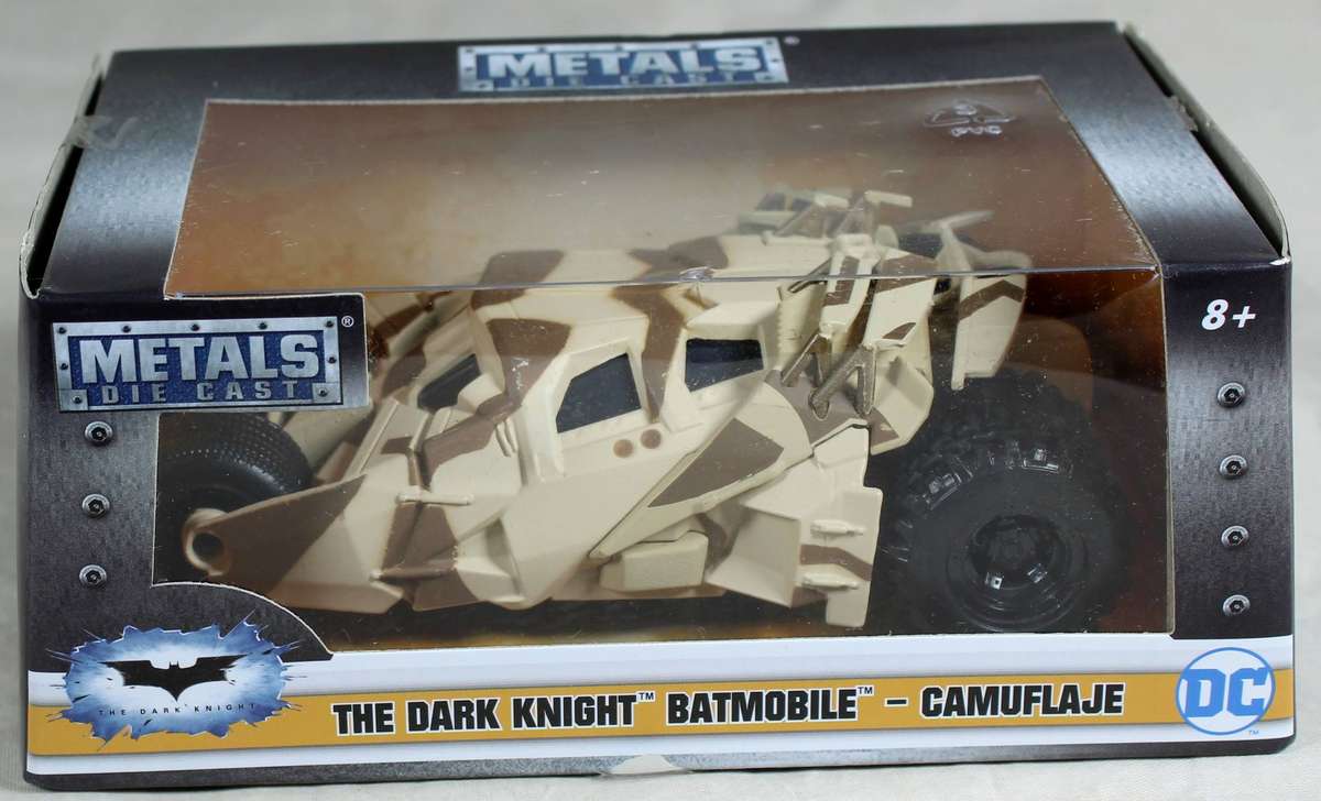 Metals die cast - Batman The Dark Knight Batmobile Camouflage