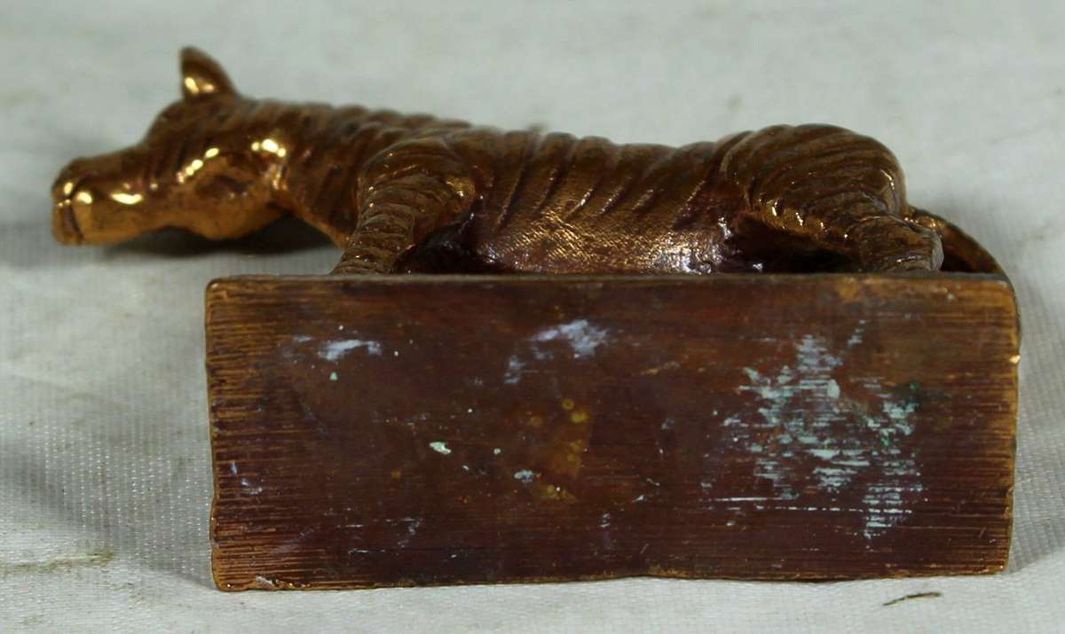 Miniature copper plated - Zebra
