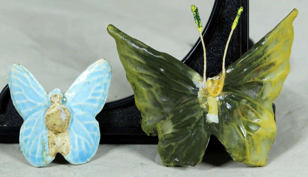 Miniature pair of butterflies
