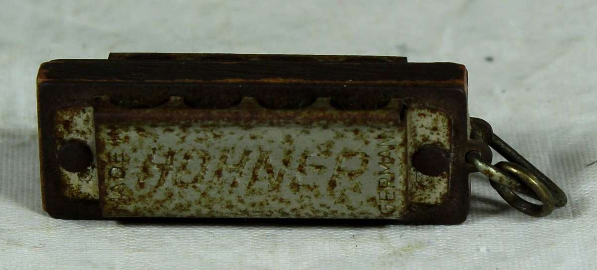 Miniature Horner harmonica pendant