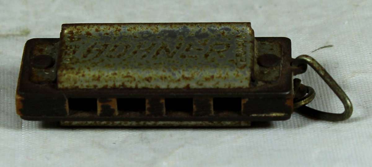 Miniature Horner harmonica pendant