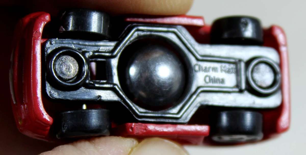 Micro Machines - Charm Max - Ford Mustang STV - Red - Ball-bearing