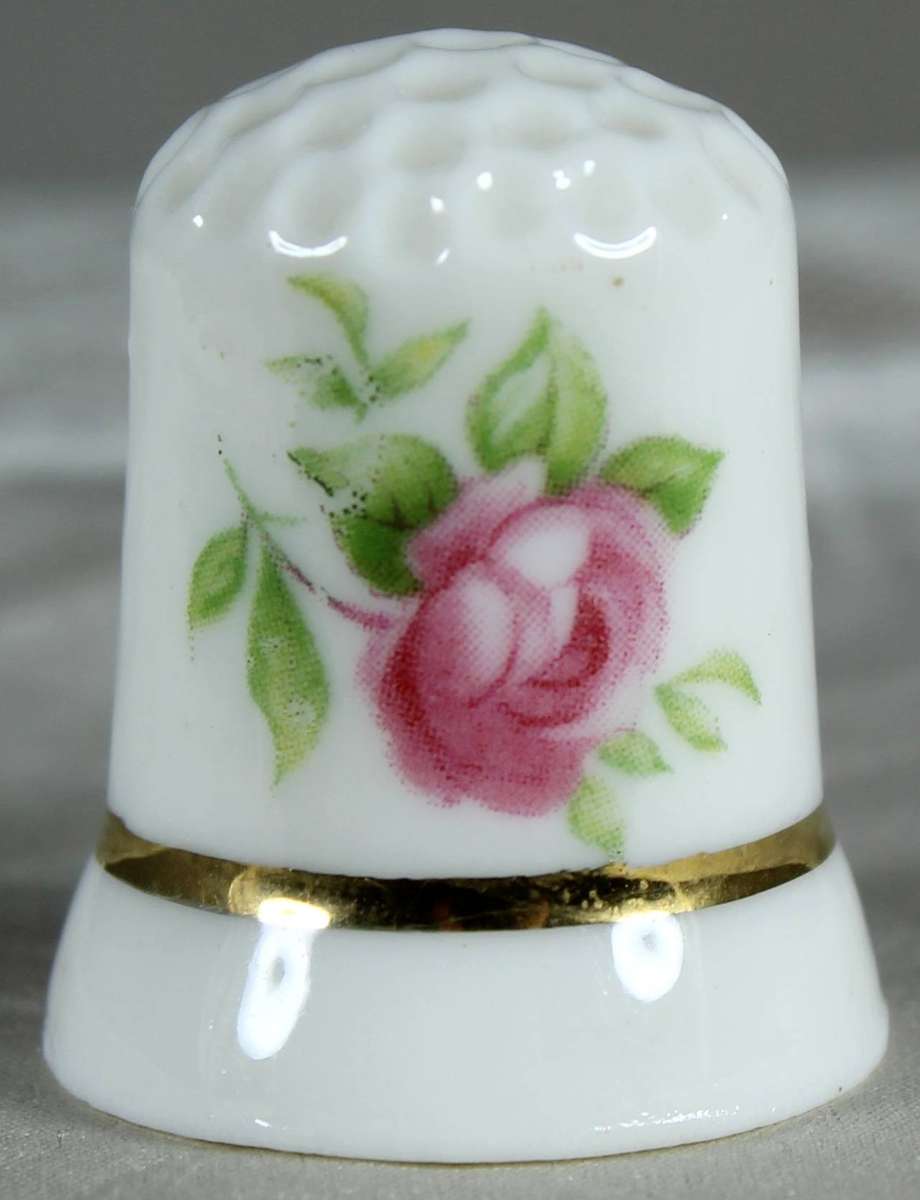Thimble - Pink flower
