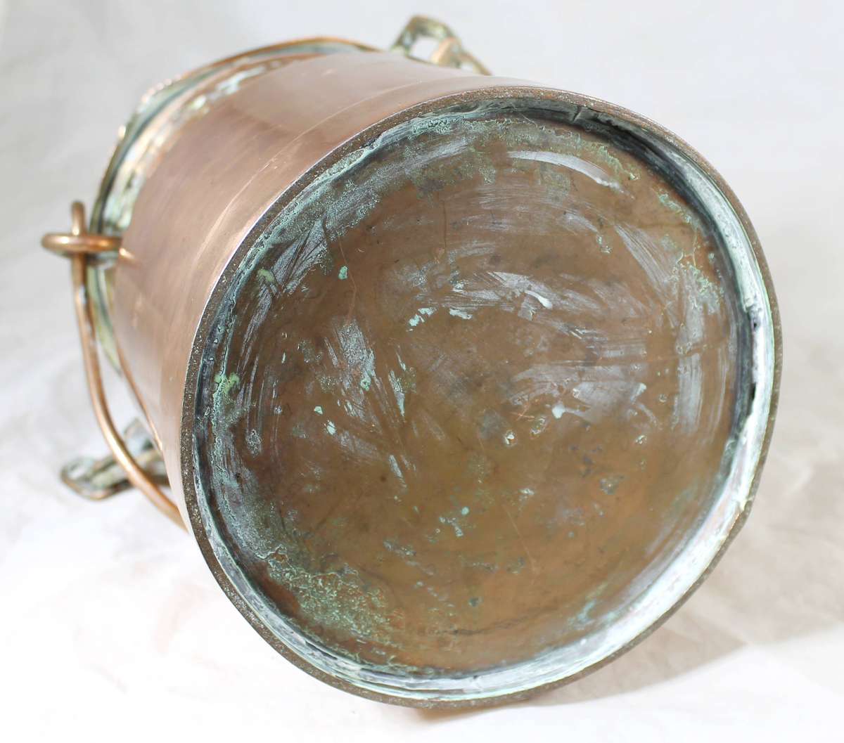 Copper milk can - JT van Eeden Heidelberg KP 2 gal