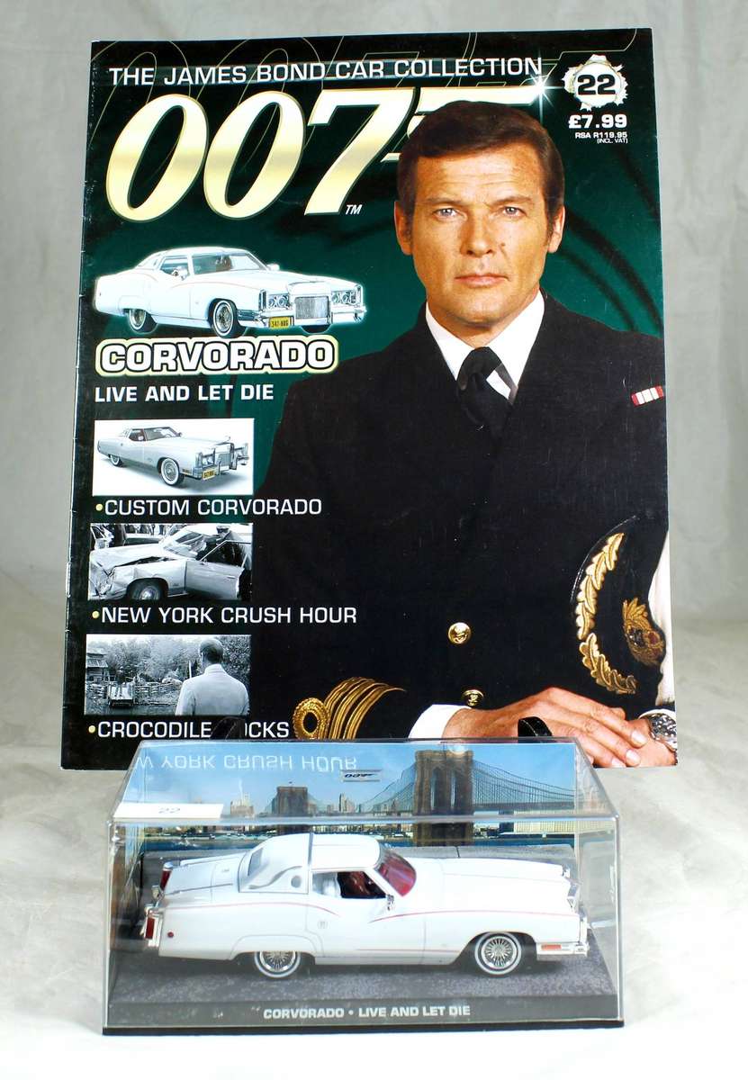James Bond 007 with magazine #22 - Corvorado - Live and let die