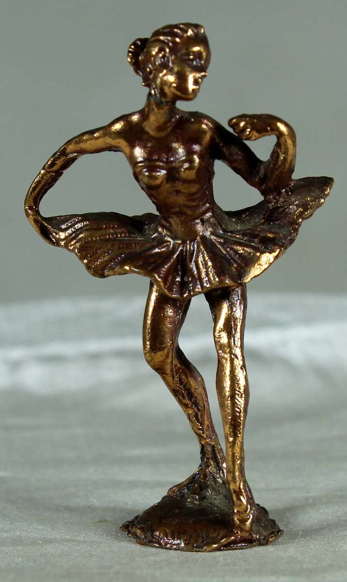 Miniature copper plated - Ballerina