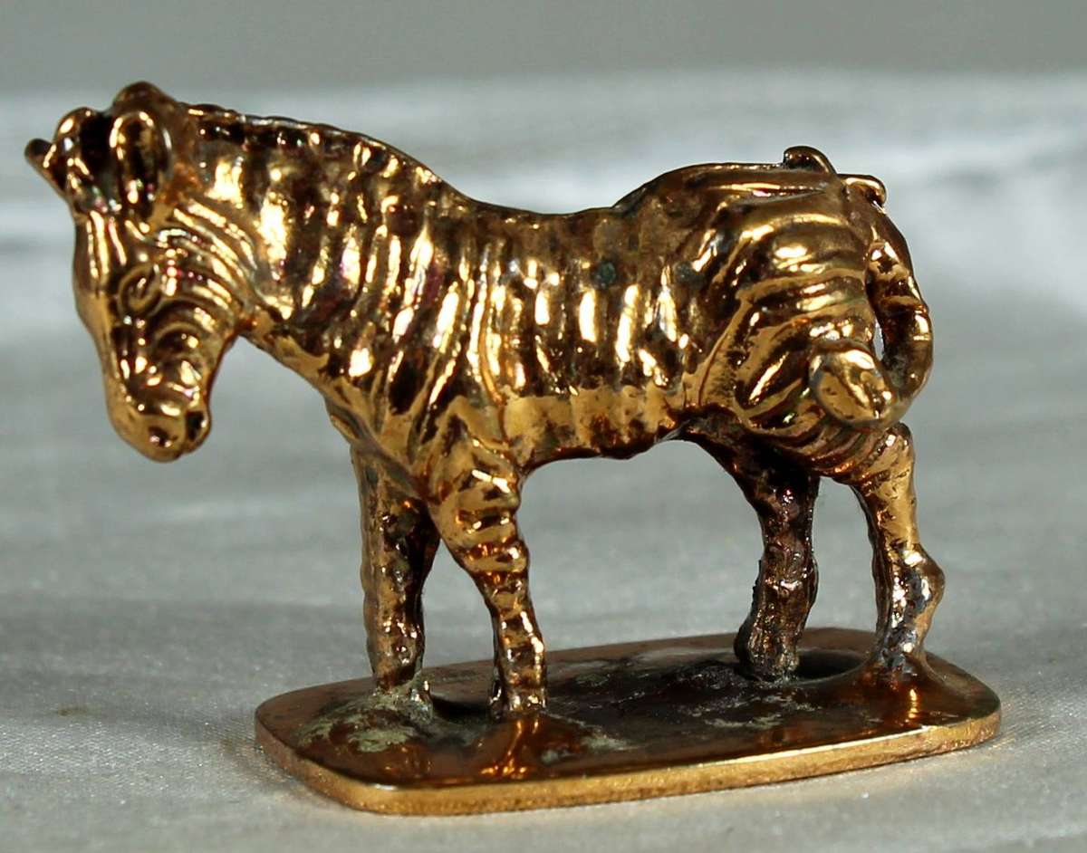 Miniature copper plated - Zebra