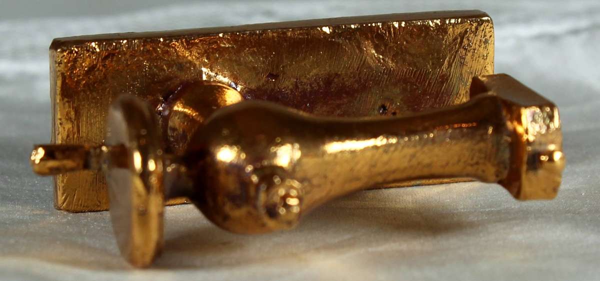 Miniature copper plated - Sewing Machine