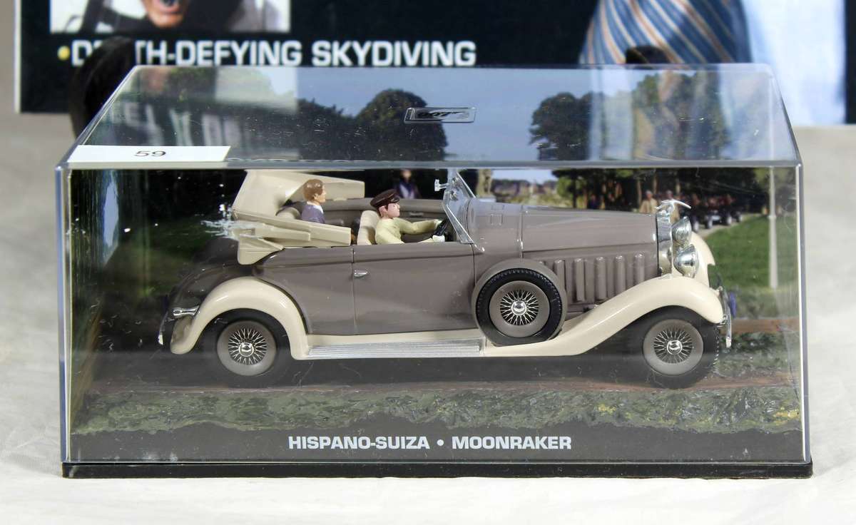 James Bond 007 with magazine #59 Hispano-Suiza - Moonraker