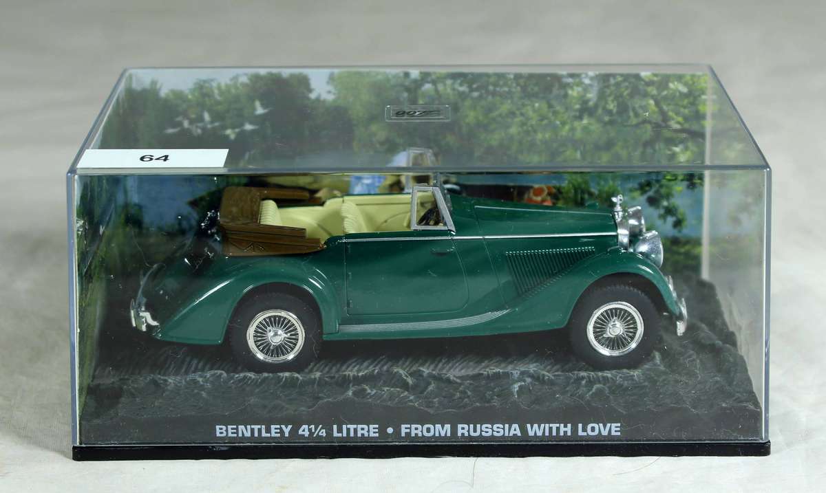 James Bond 007 #64 Bentley 4 1/4 liter - From Russia with love