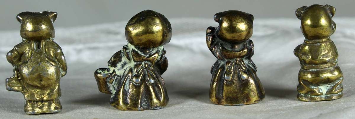 Miniature brass - Piggy family