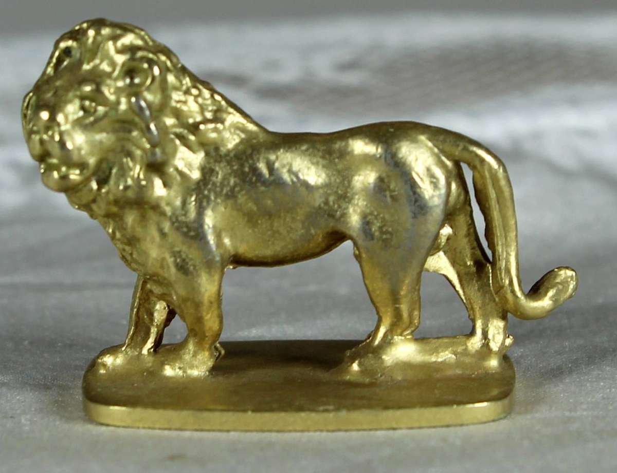 Miniature brass - Lion