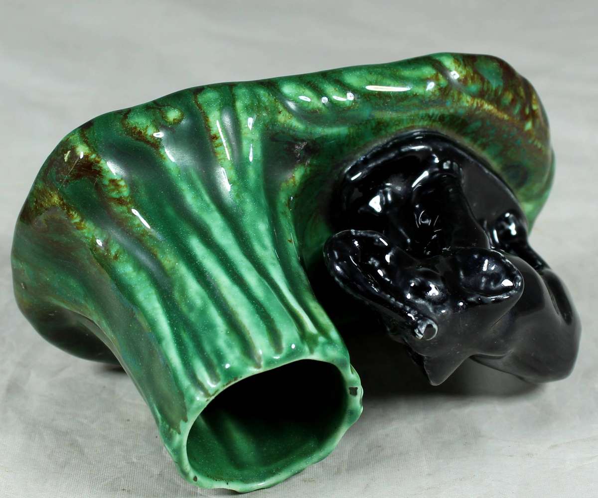 Lucia Ware - Elephant and tree stump pen holder
