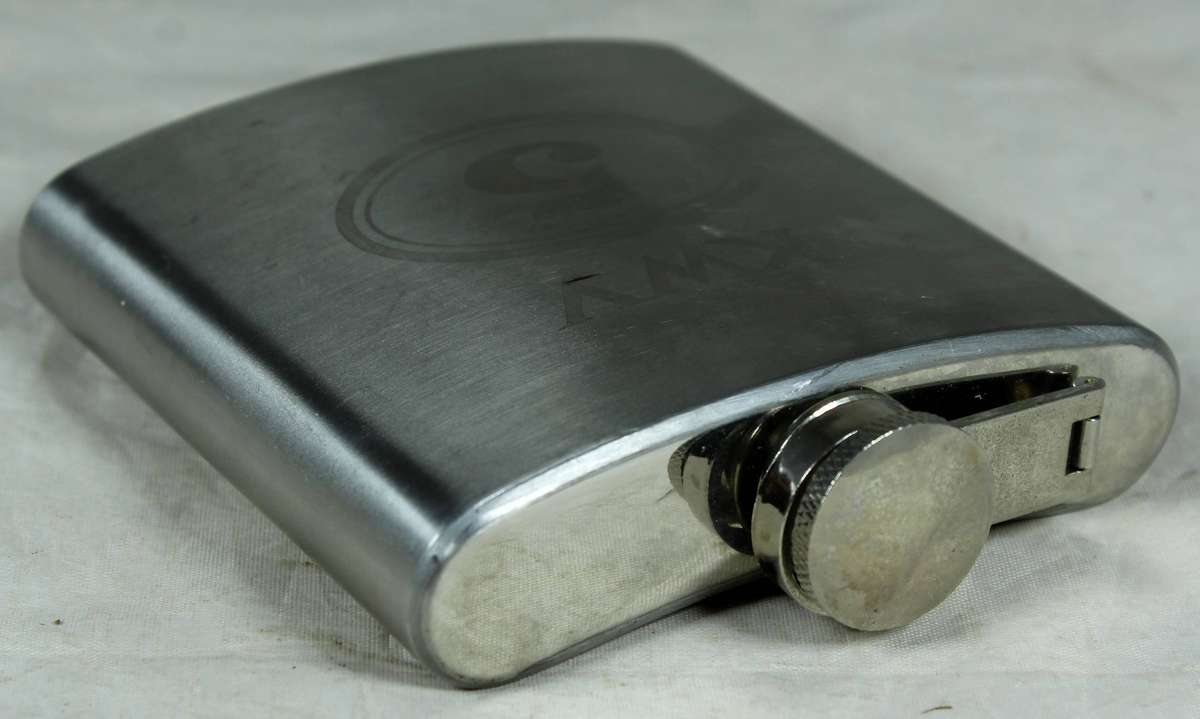 KVW 5 - Stainless Steel hip flask