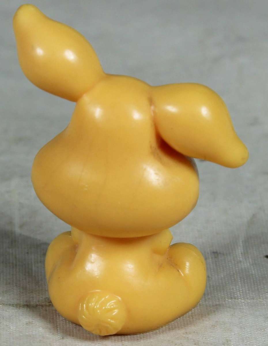 Miniature bunny smiling funny face
