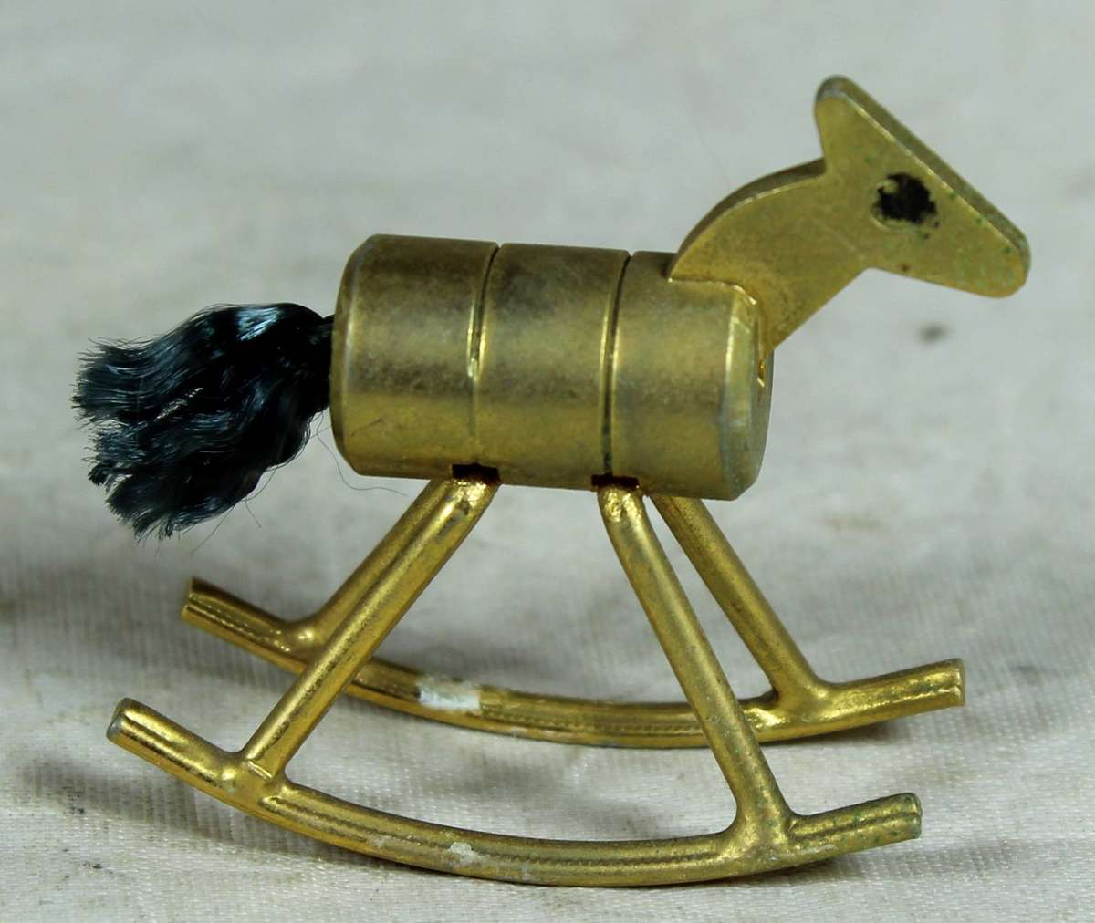 Miniature Brass - Rocking horse