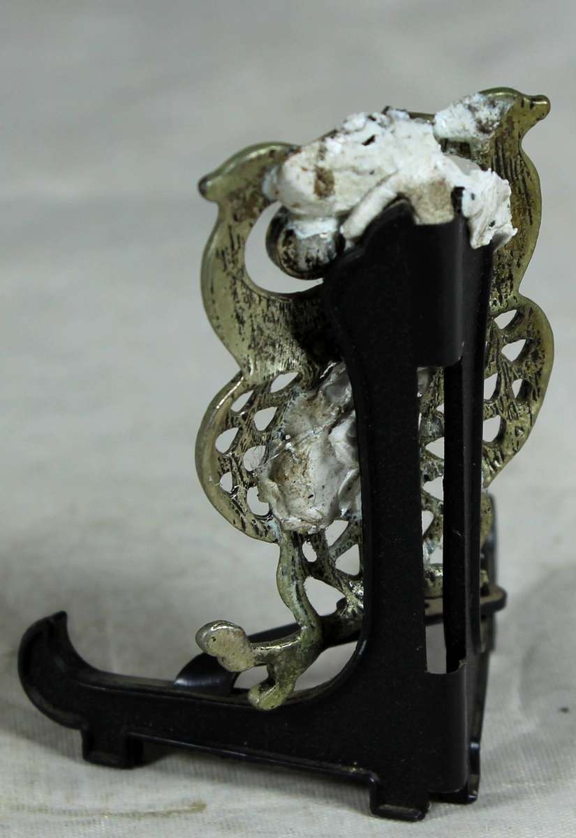 Miniature Metal - Owl on a stand