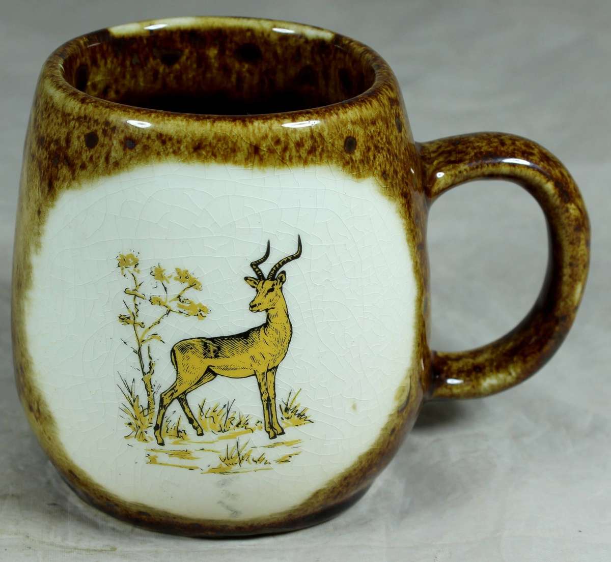 Kruger Park mug with springbok