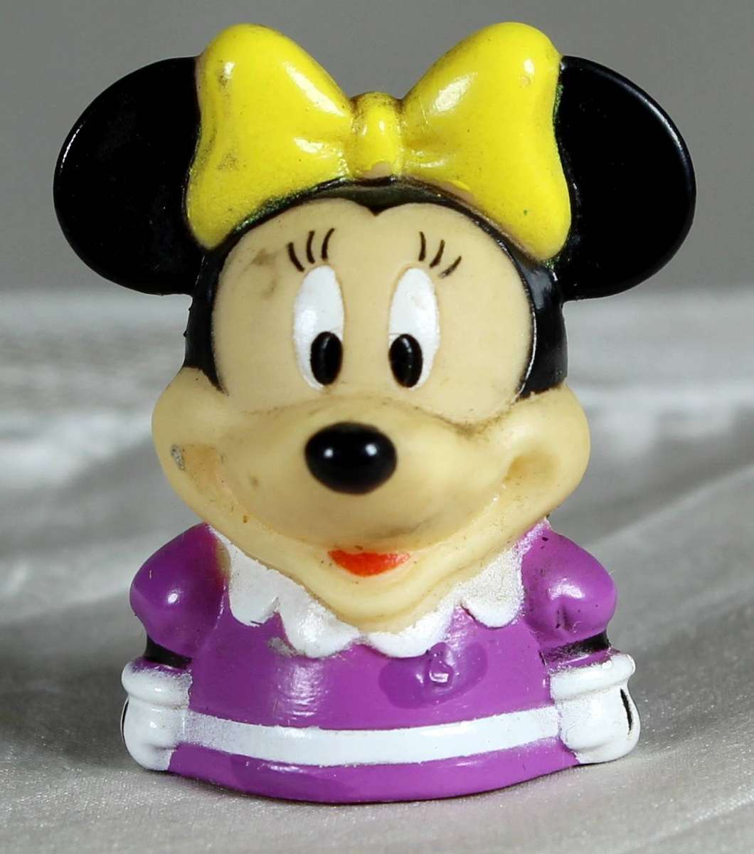 Small rubber Minny mouse