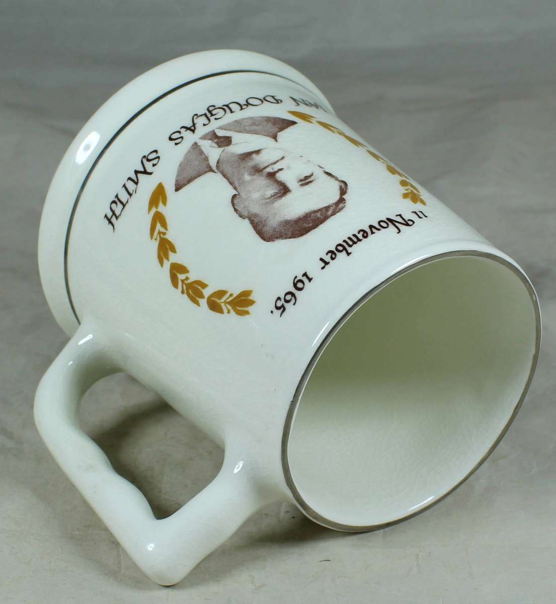 Drostdy ware - Ian Smith - Rhodesia Independence - tankard