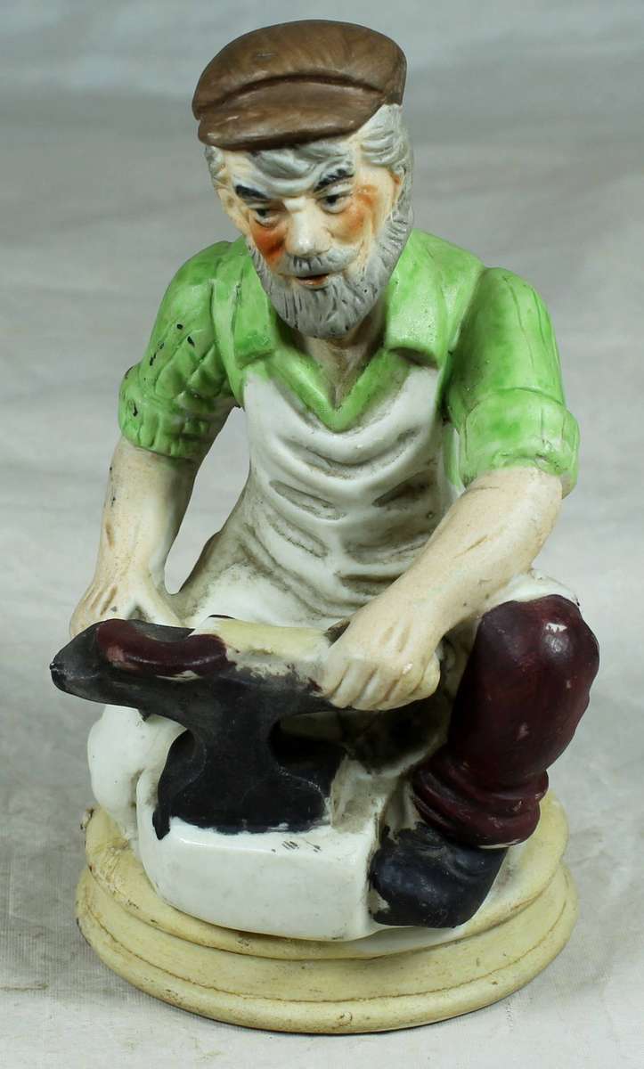 Ceramic figurine - Blacksmith