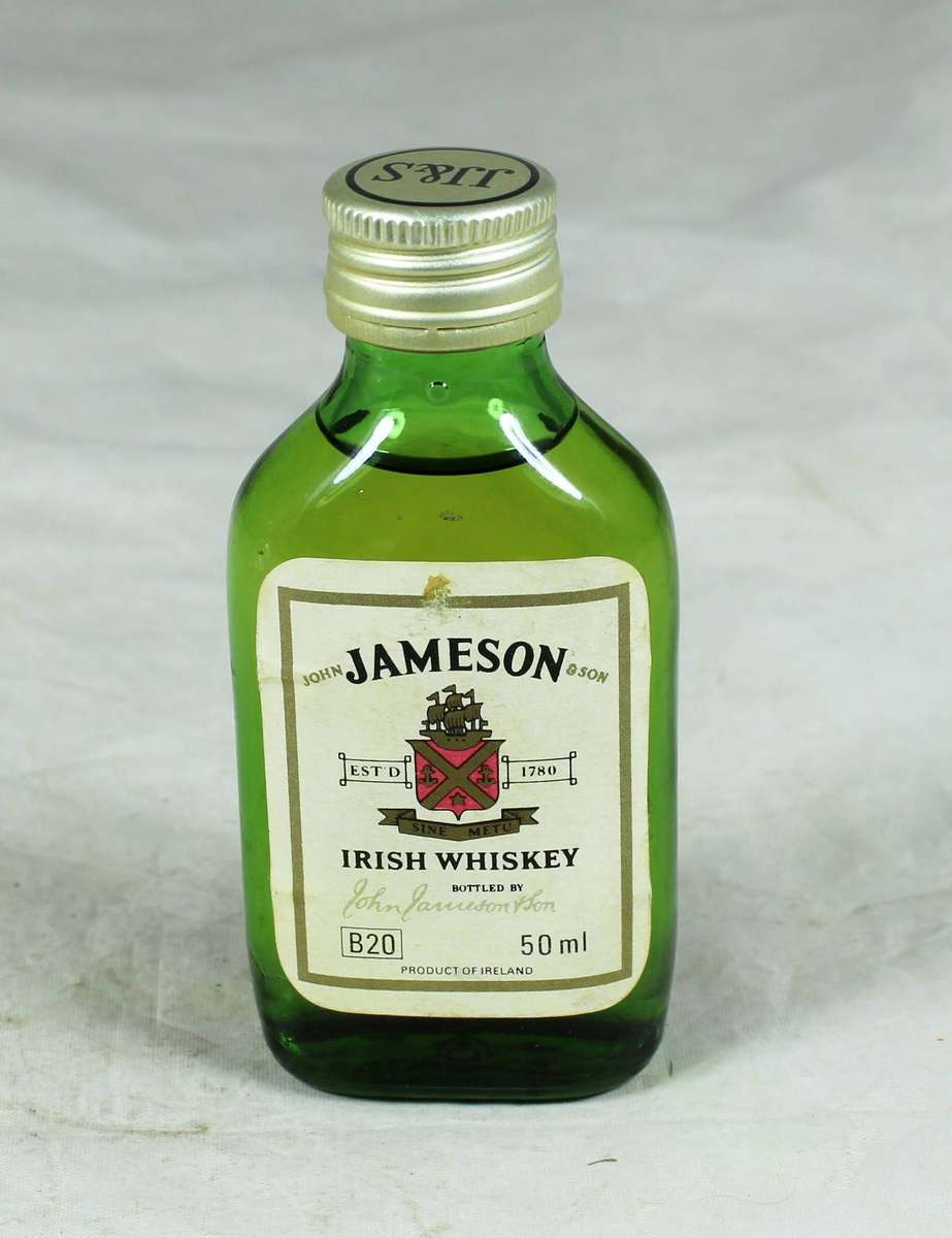 Mini liquor bottle - Jameson Irish whisky
