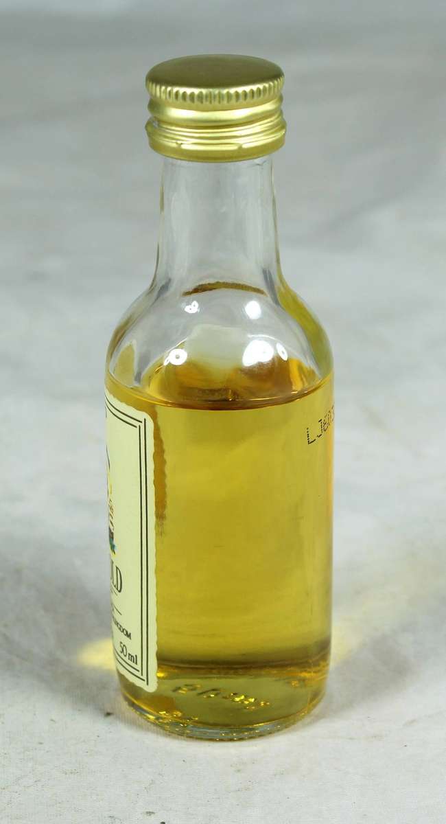Mini liquor bottle - Spiced Gold