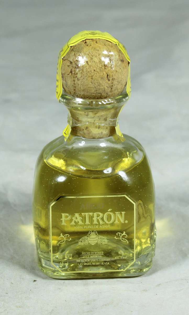 Mini liquor bottle - Patron Anejo
