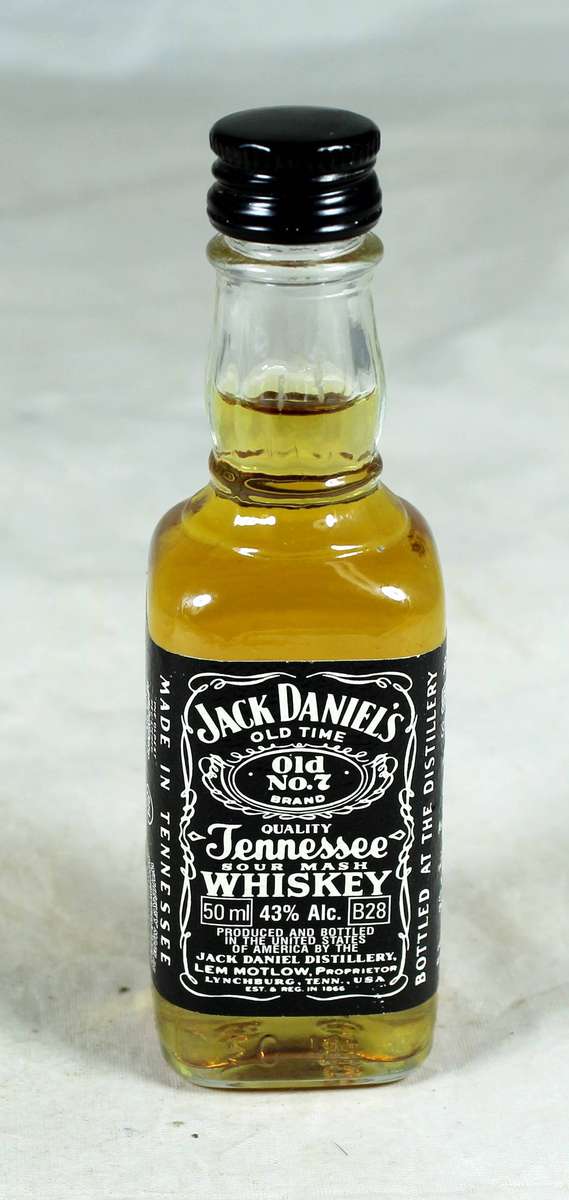Mini liquor bottle - Jack Daniel's Whiskey