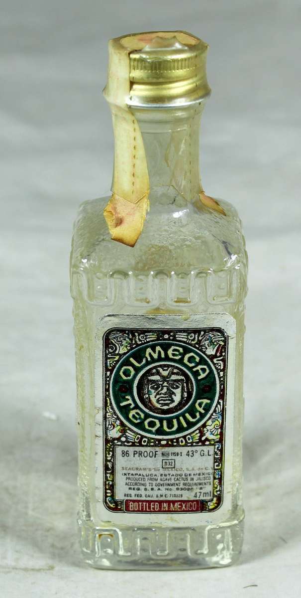 Mini liquor bottle - Olmeca Tequila
