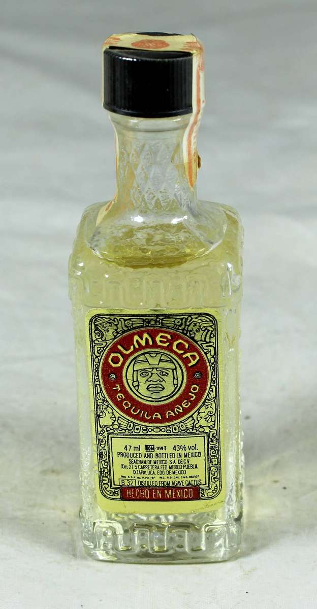 Mini liquor bottle - Olmeca Tequila Anejo
