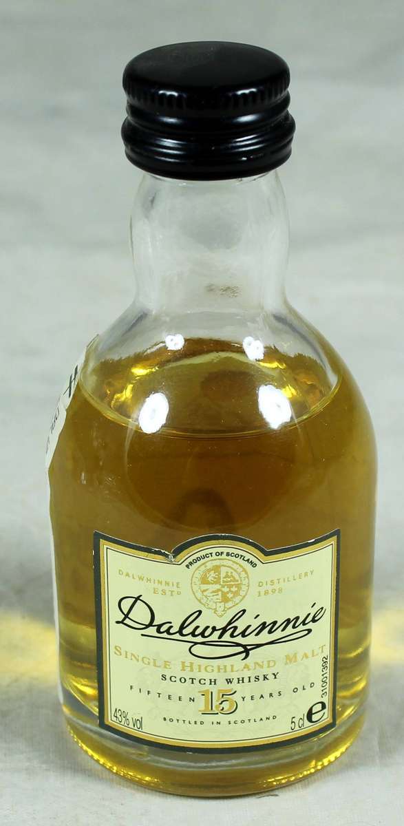Mini liquor bottle - Dalwhinnie Single Highland (15 year)