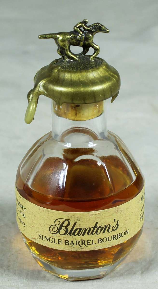 Mini liquor bottle - Blanton's Single barrel Bourbon