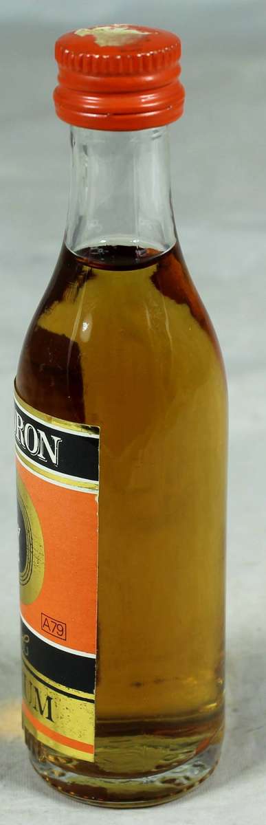 Mini liquor bottle - Squadron Dark Rum