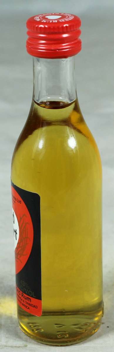 Mini liquor bottle - Red Heart Rum