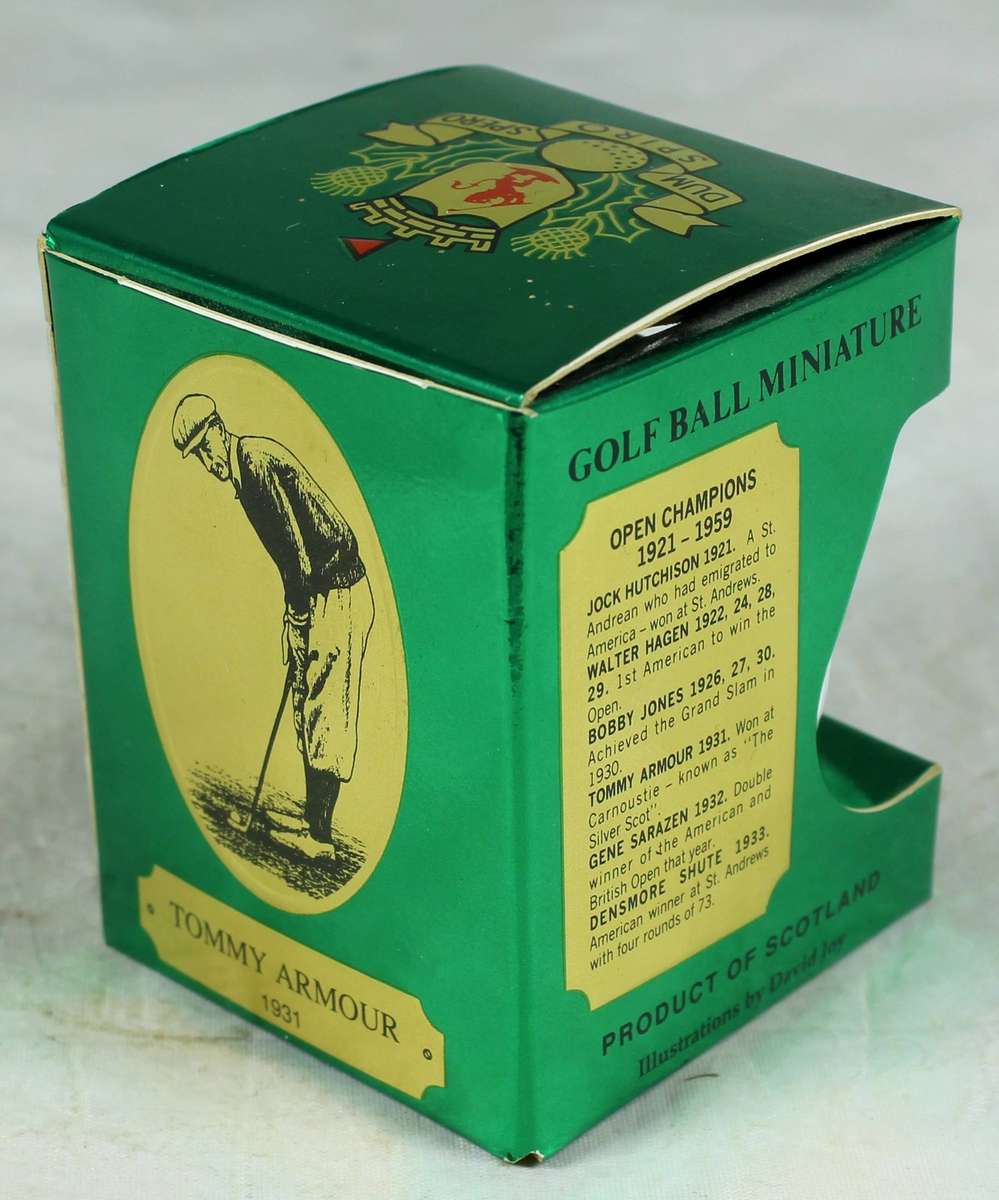 Mini liquor bottle - Old St-Andrews golf ball