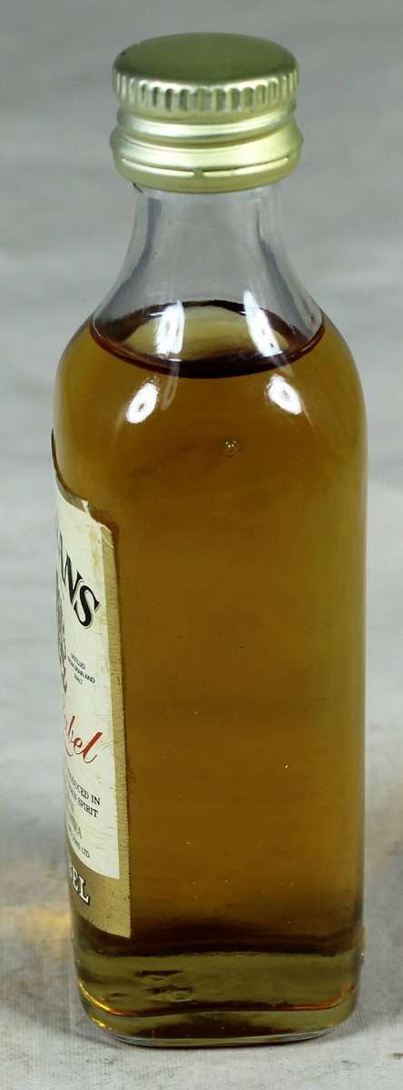 Mini liquor bottle - Macleans Gold Label Whisky