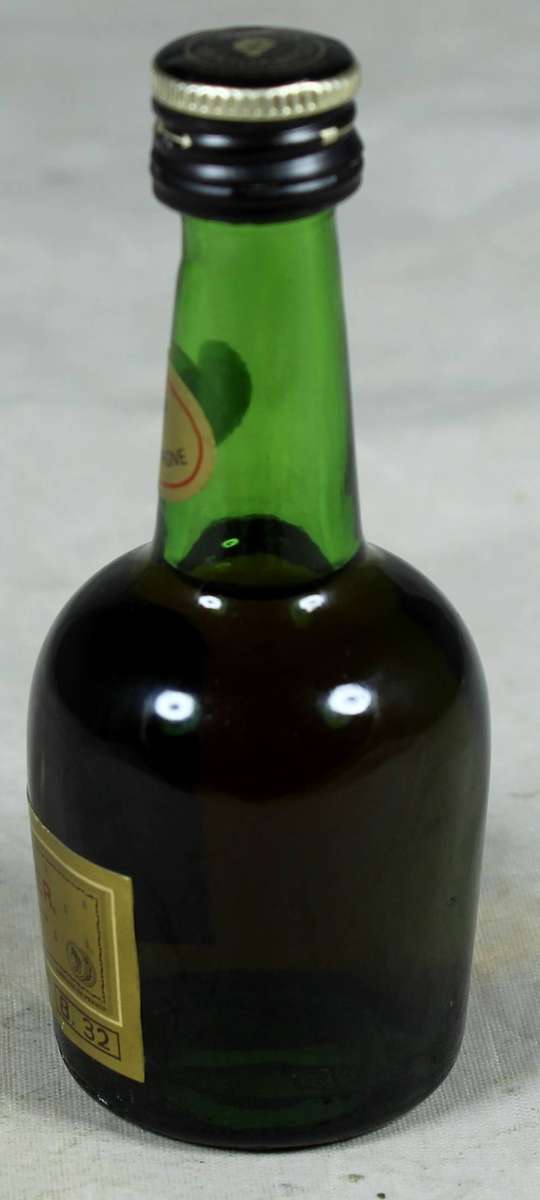 Mini liquor bottle - Courvoisier Cognac
