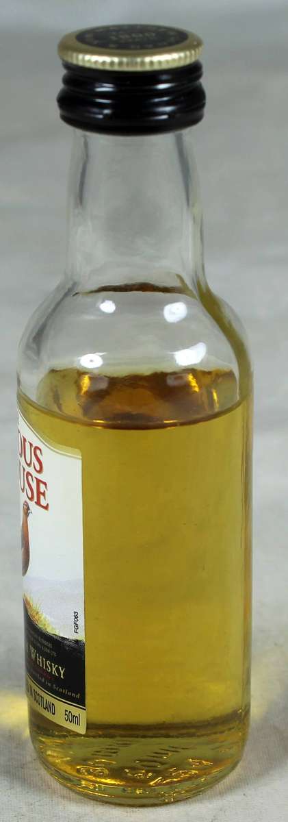 Mini liquor bottle - Famous Grouse Whisky