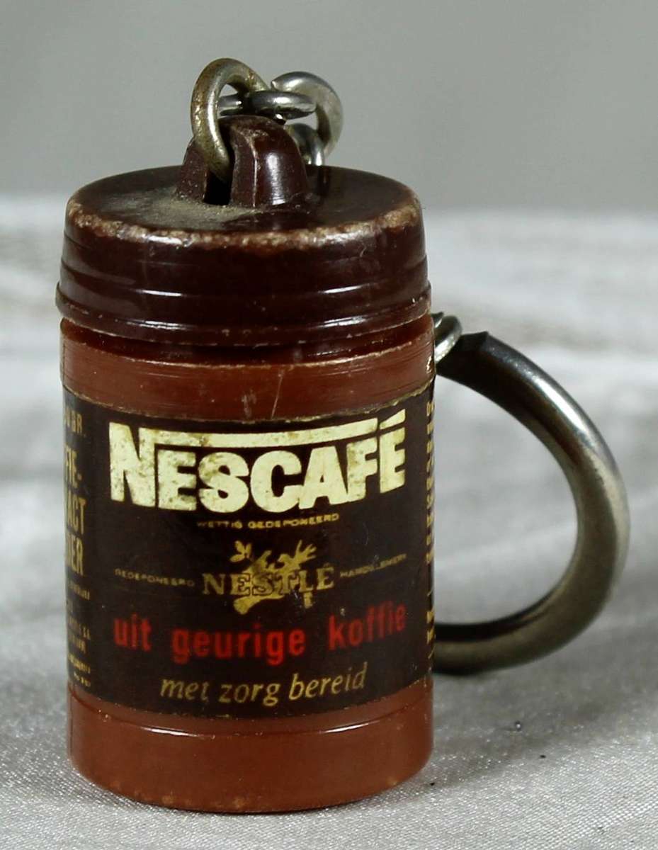 Keychain - Nescafe mini bottle