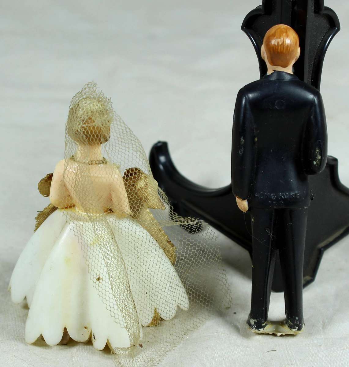 Wedding cake toppers - hard plastic