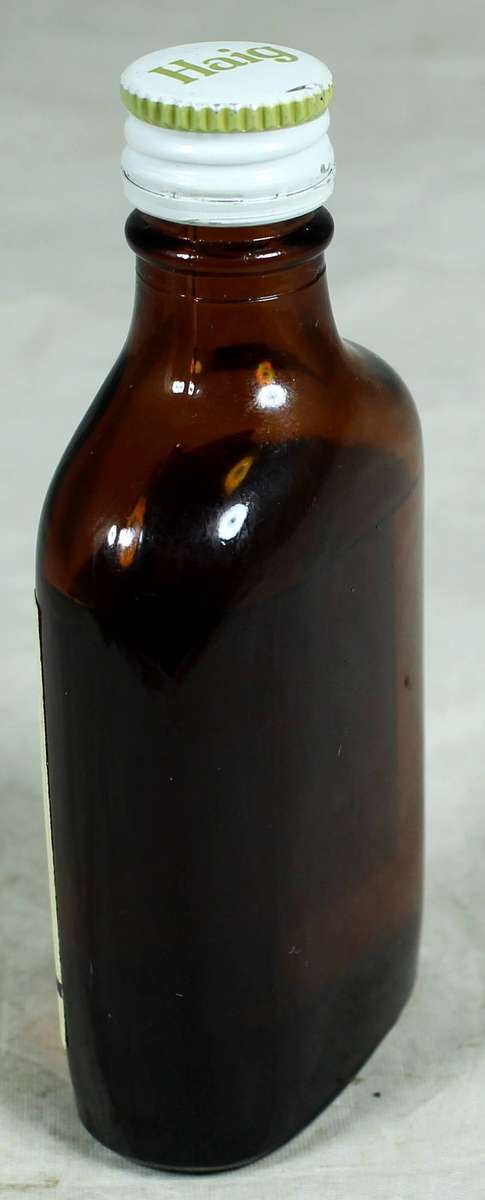 Mini liquor bottle - Haig Scotch whisky