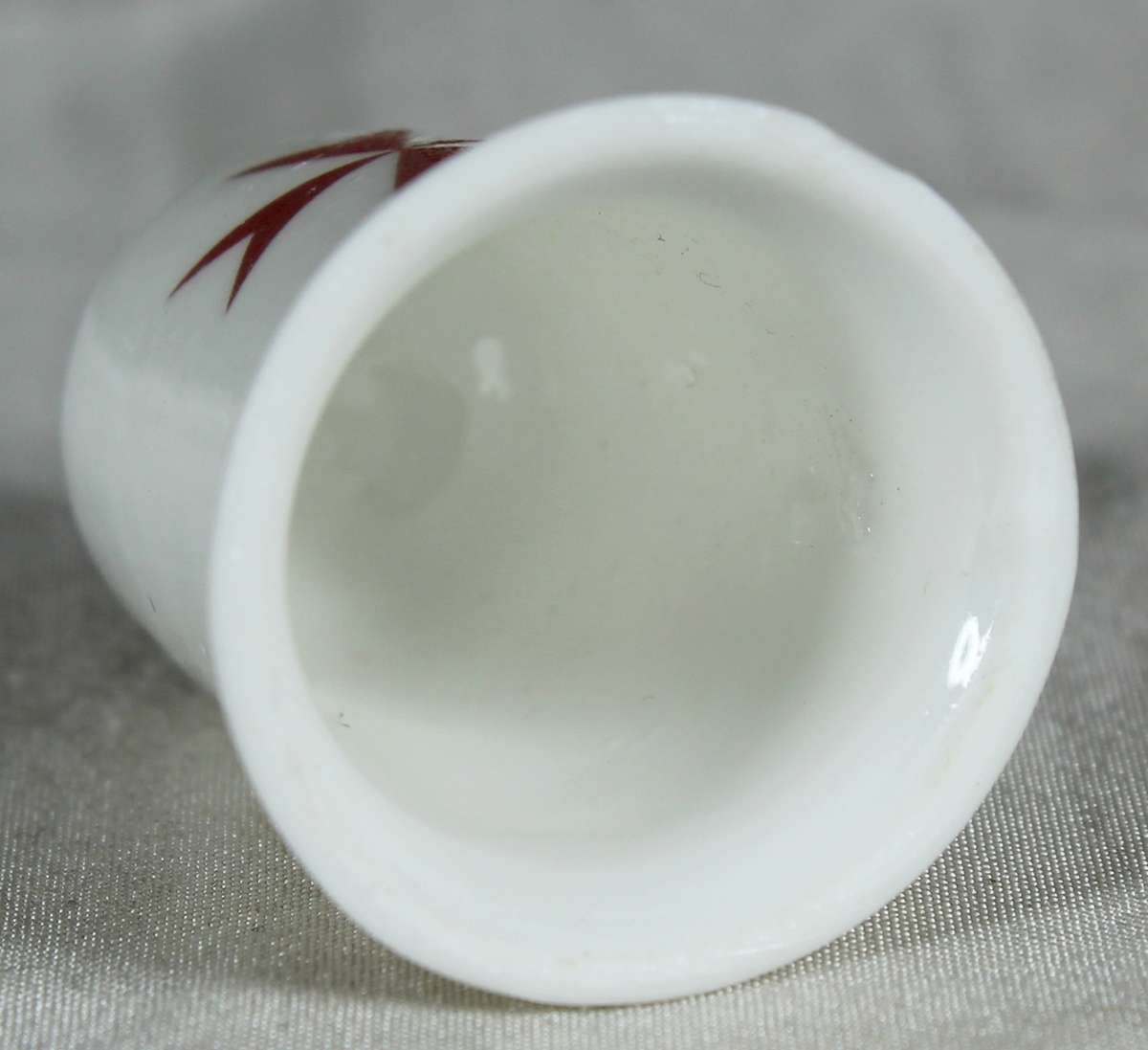 Bone China thimble - Malta
