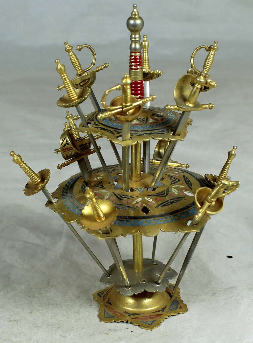 Miniature sword set