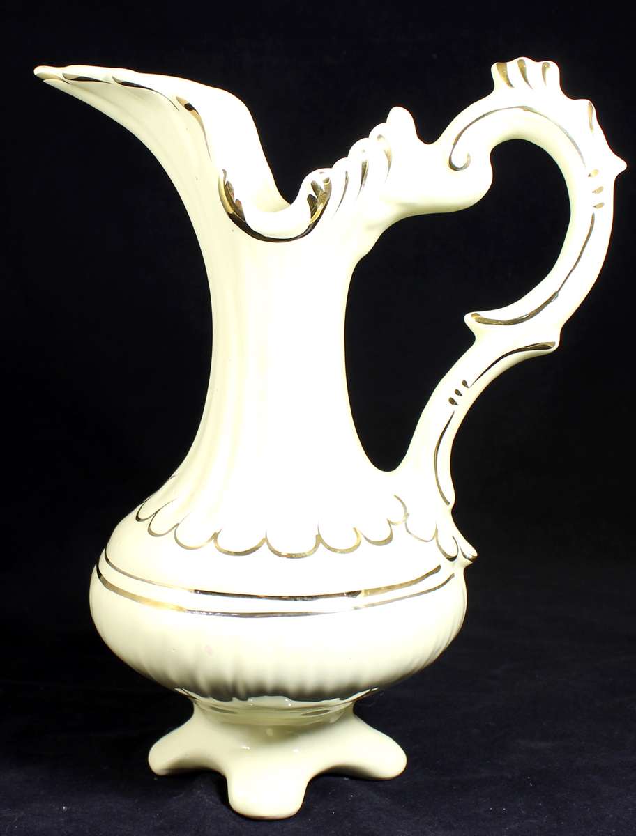 Creme & Gold Large Vase
