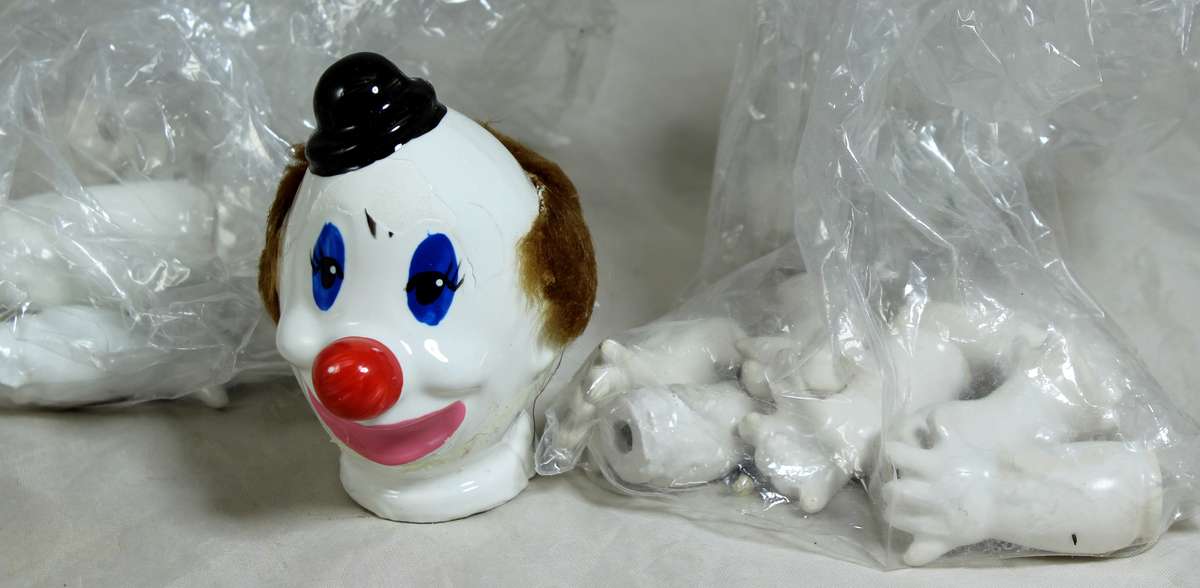 Ceramic doll parts