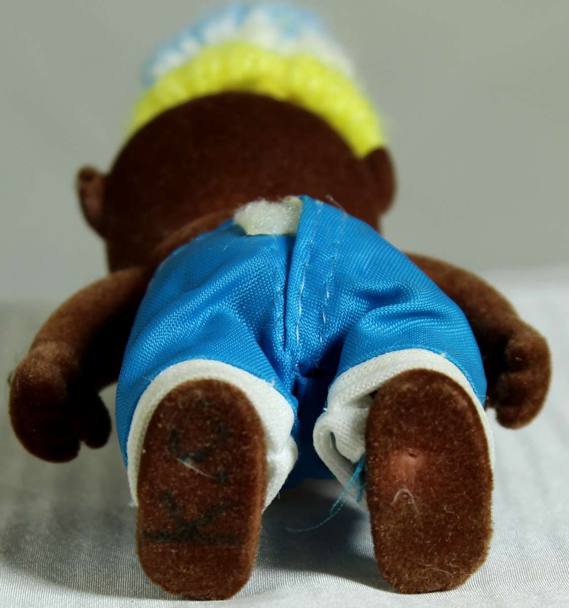Sylvanian families - ski monkey with hat, no shirt