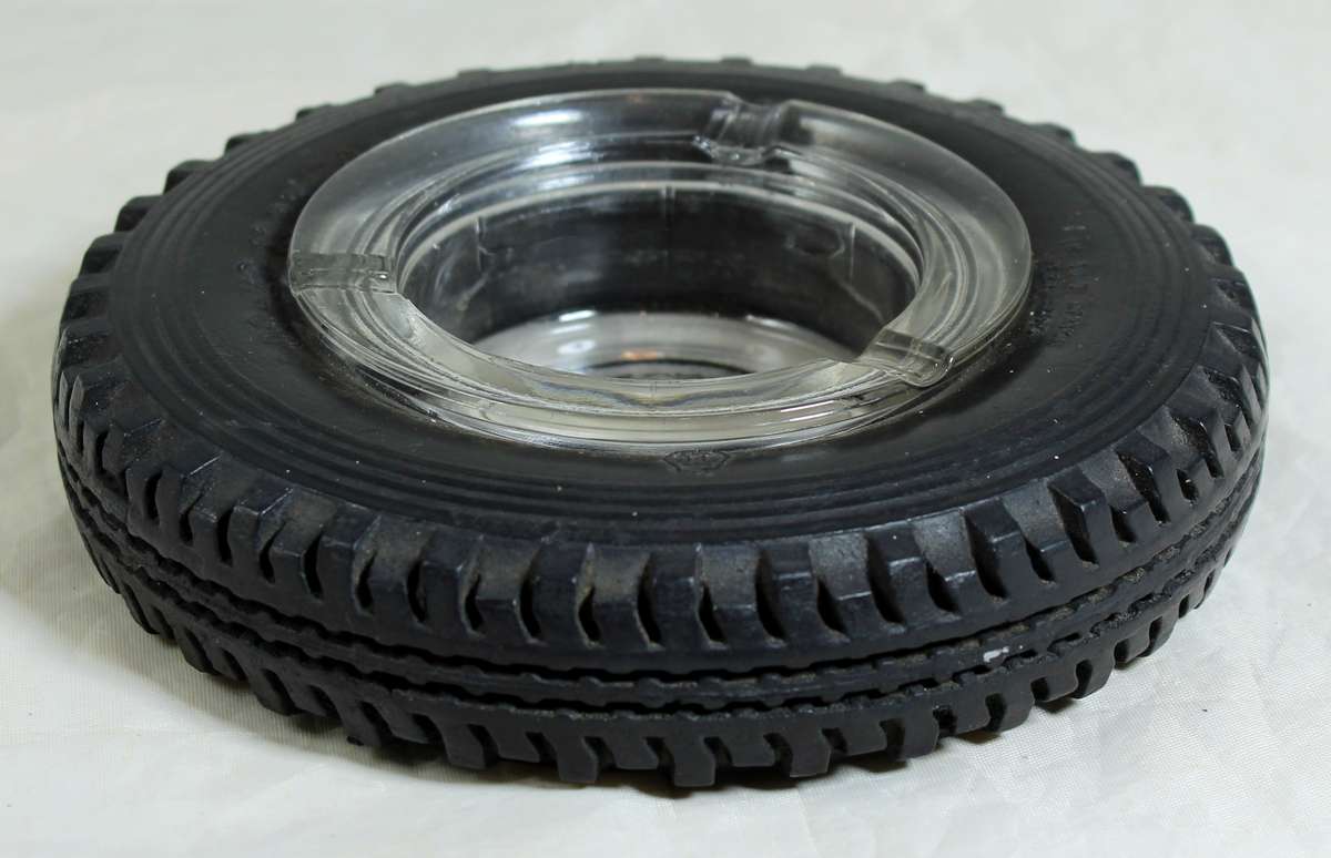 Tyre (India) with ashtray