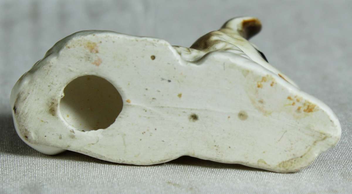 Miniature doe laying down