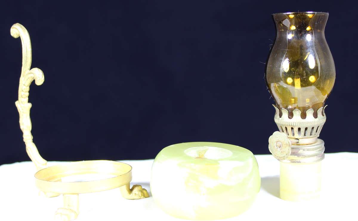 Miniature Alabaster Lamp